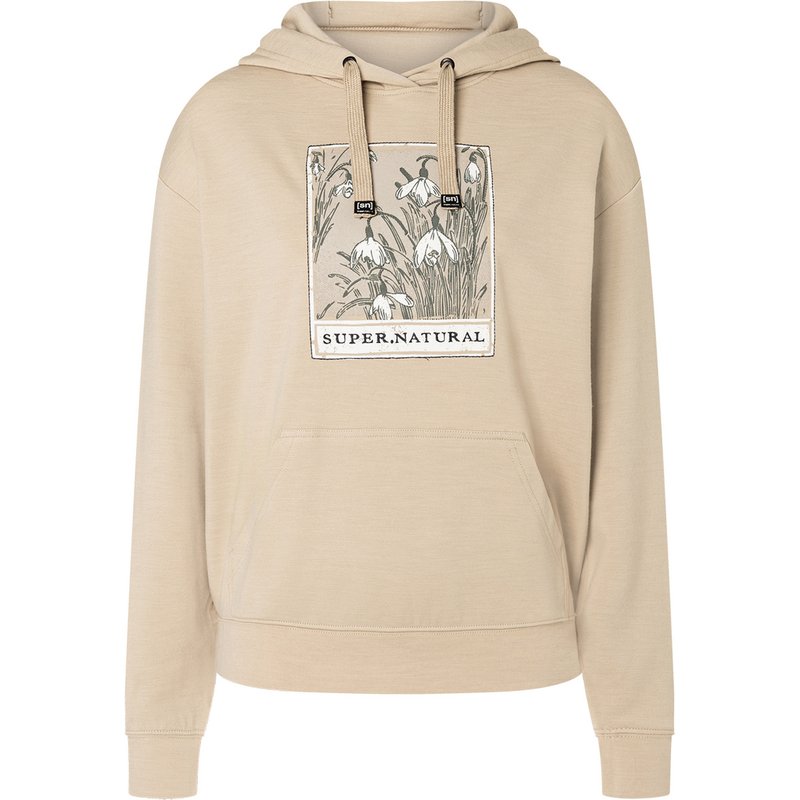 Super.Natural Damen Snowdrops Hoodie