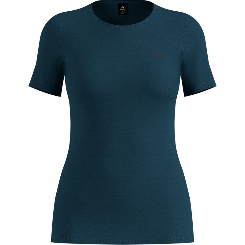 Odlo Damen Merino Fundamentals Bl Crew T-Shirt