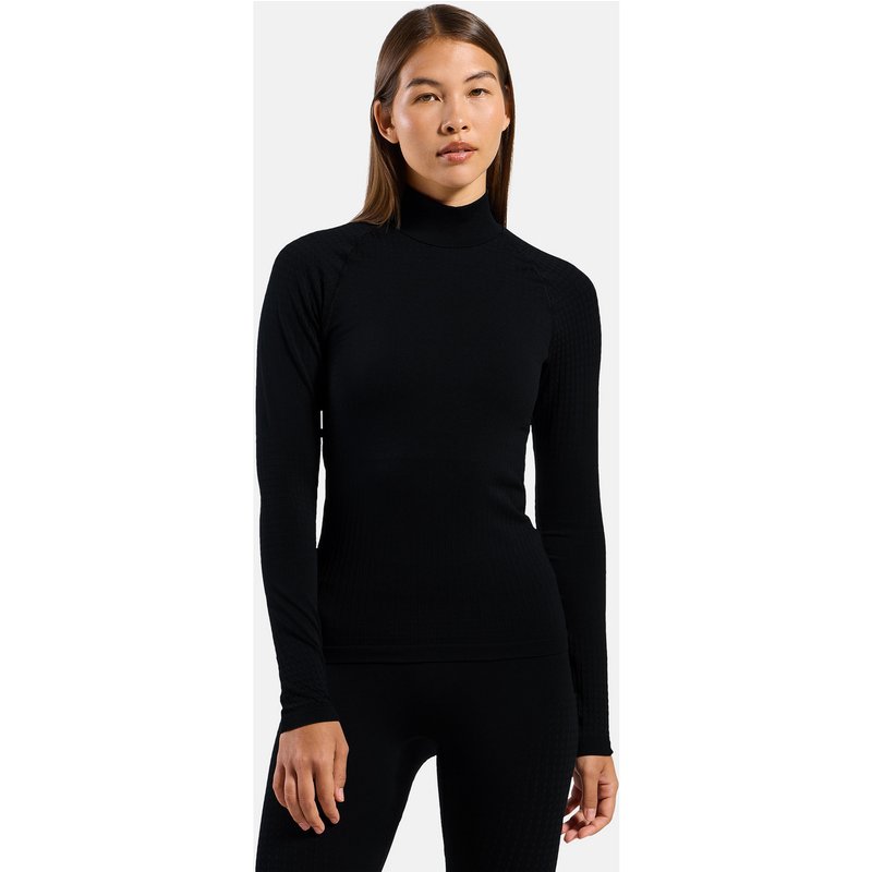 Odlo Damen Performance Warm Bl Turtle Neck Longsleeve