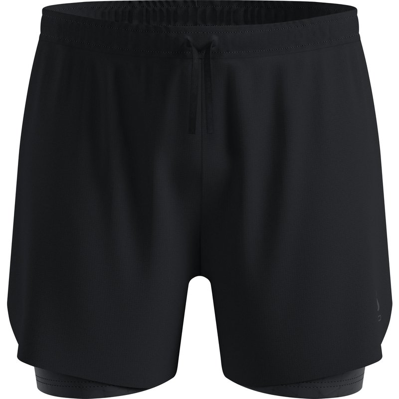 Odlo Herren Zeroweight Print 2-in-1 Shorts