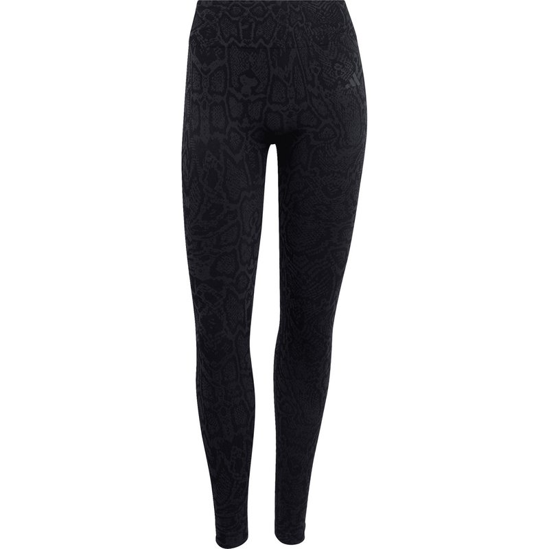adidas Damen Workout Essentials Knit Snake Tights