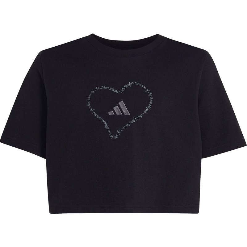 adidas Kinder Satin Embroidery T-Shirt