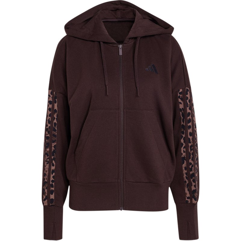 adidas Damen Seasonal Essentials Animal Print Jacke