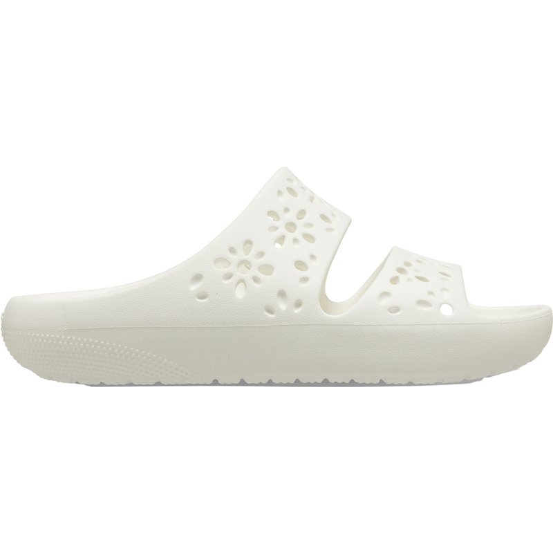 Crocs Damen Classic Floral Cut Out Sandale
