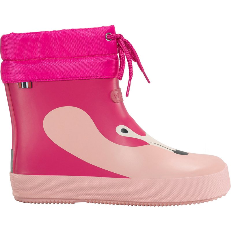 Viking Kinder Alv Barefoot Paw Print Gummistiefel