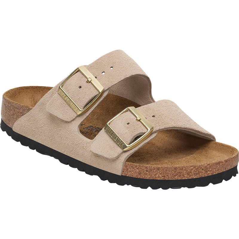 Birkenstock Damen Arizona Suede Leather Sandale