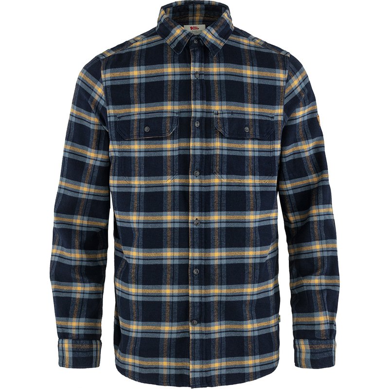 Fjällräven Herren Övik Heavy Flannel Hemd