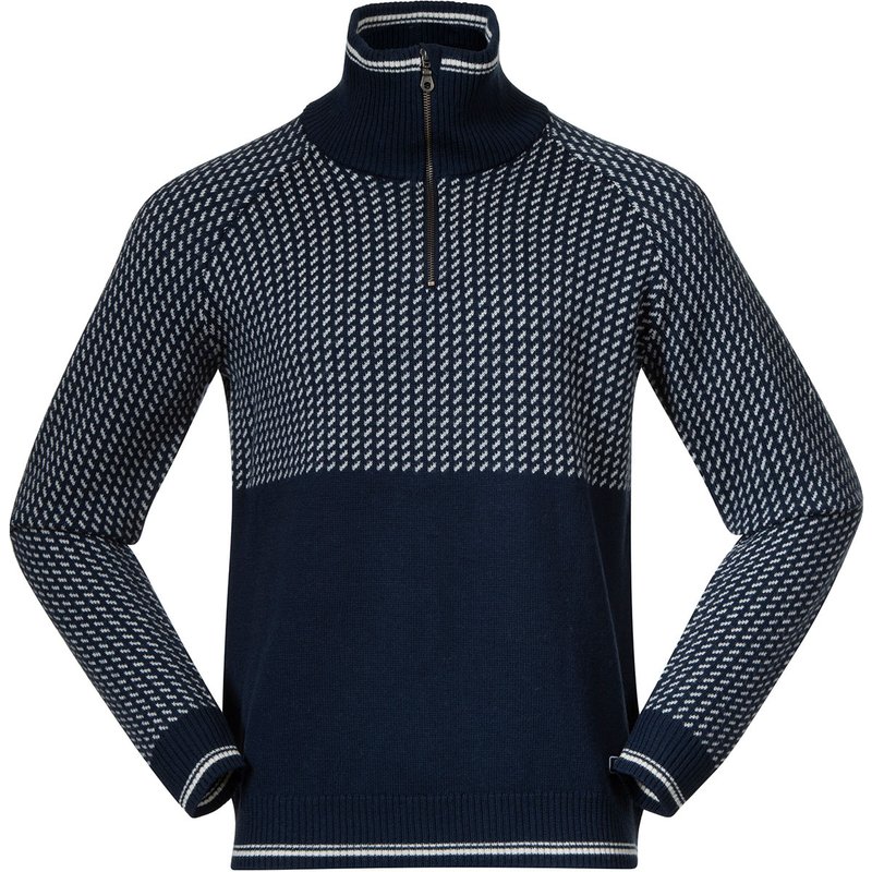 Bergans Herren Alvdal Wool Half Zip Pullover