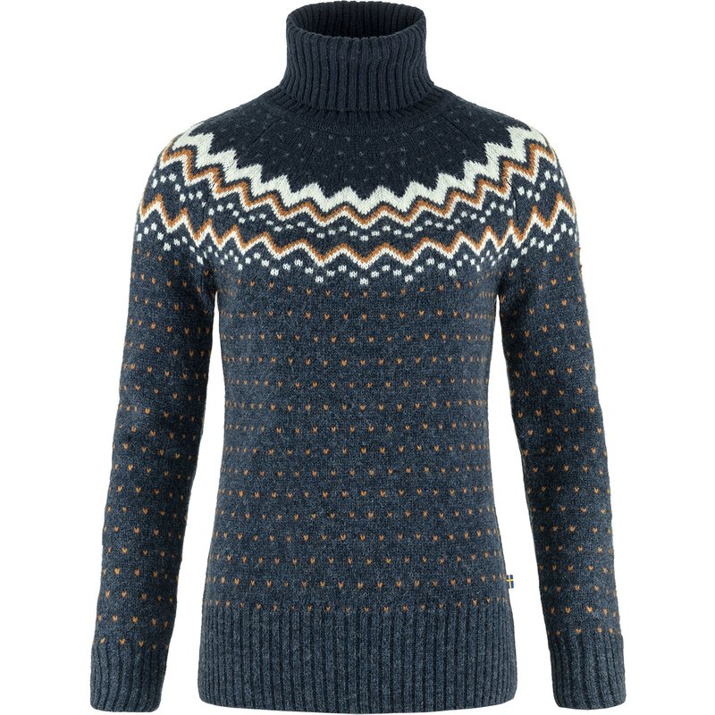 Fjällräven Damen Övik Knit Roller Neck Pullover