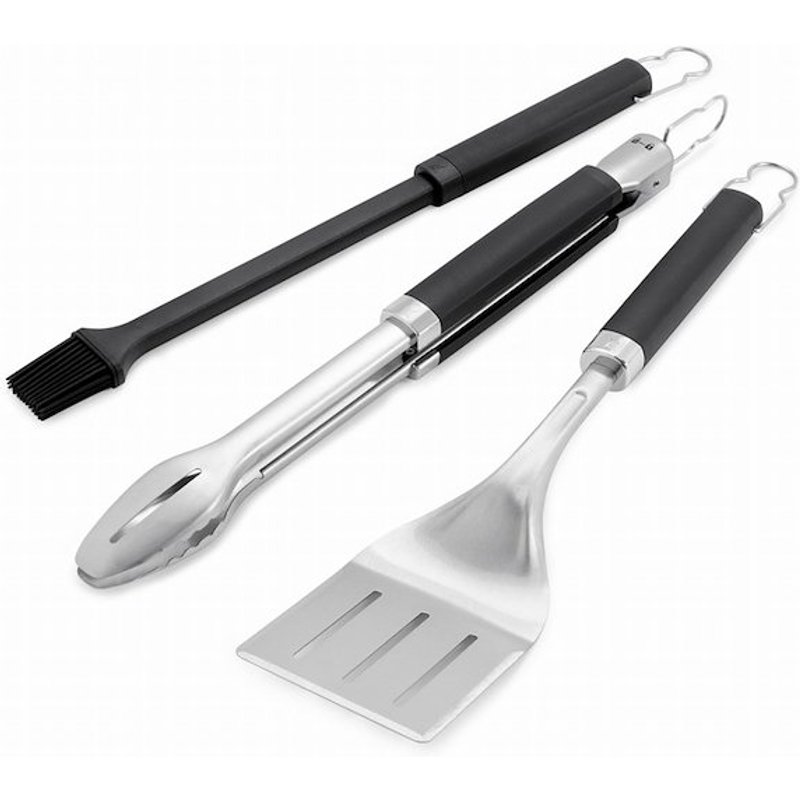 Le Migliori Offerte e Coupon del Web 43 Weber kit 3 accessori 6764 — pinza, paletta e pennello per la griglia