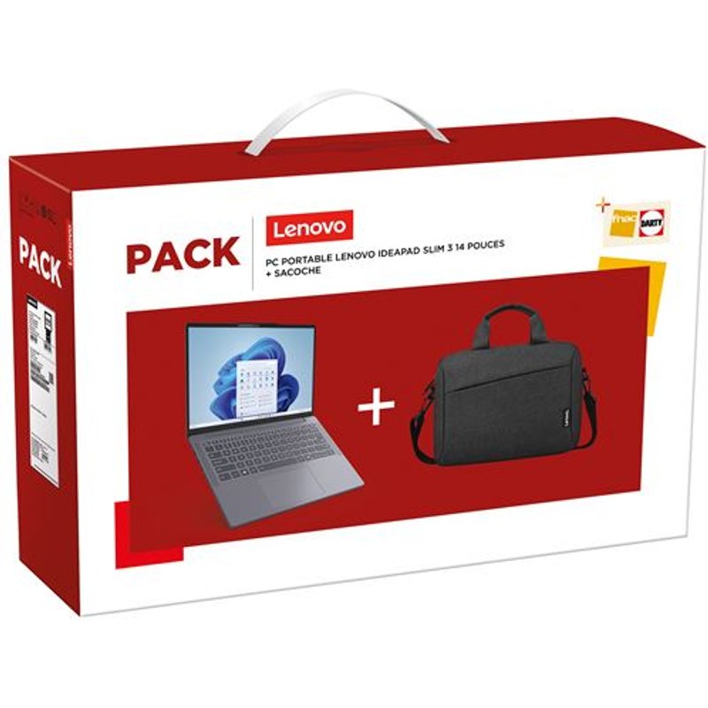 Lenovo PC Ideapad Slim 3 14IRH10 Intel® Core™ i5 Anthracite Plus Sacoche