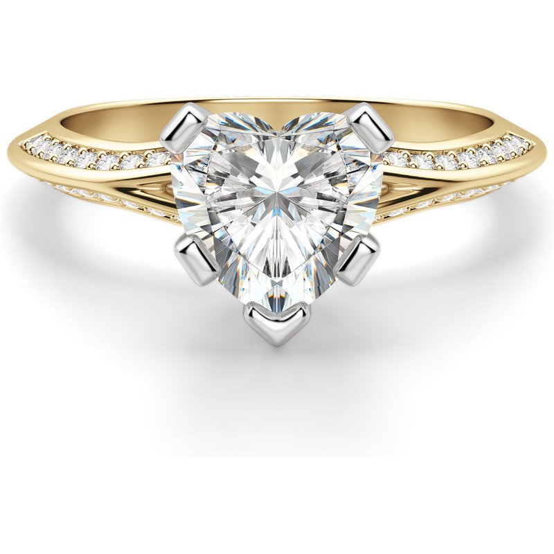 Irene Sercowy 1.75 ct Pierścionek Zaręczynowy Diament Laboratoryjny 585 Żółte Złoto (14K)