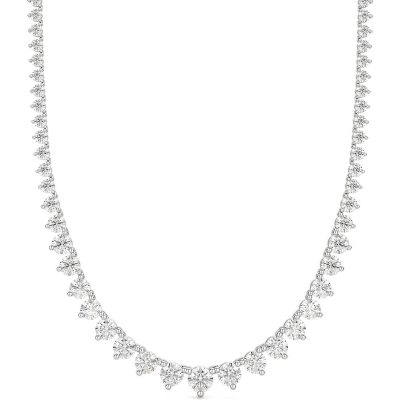 Naszyjnik Marilyn 15.80 krt Laboratoryjny Diament 585 Białe Złoto (14K)