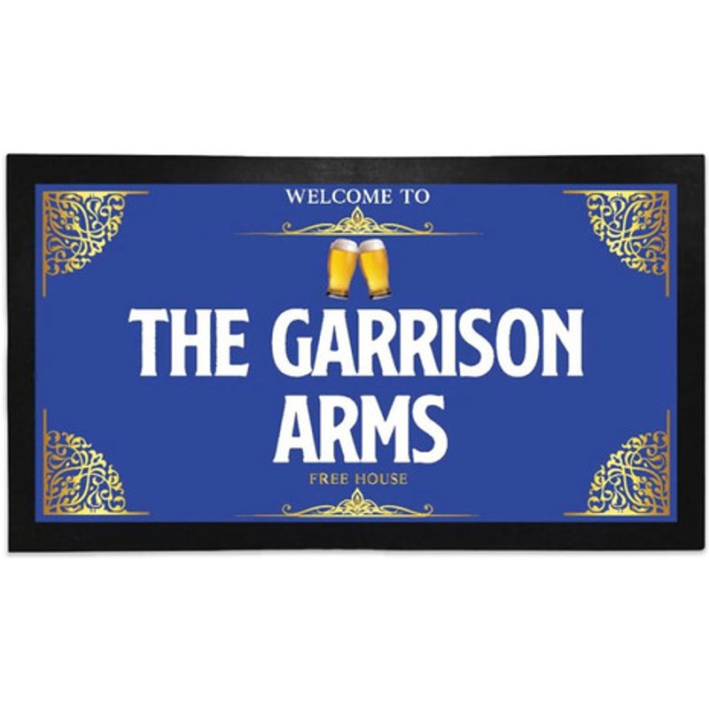 Personalised Bar Mat | Wowcher
