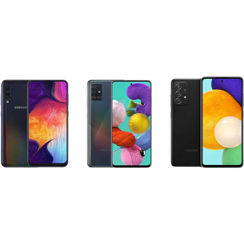 Samsung Galaxy A50 / A51 / A52 Android Smartphone - Super AMOLED Display, 4G/5G, Up to 128GB Storage | Wowcher