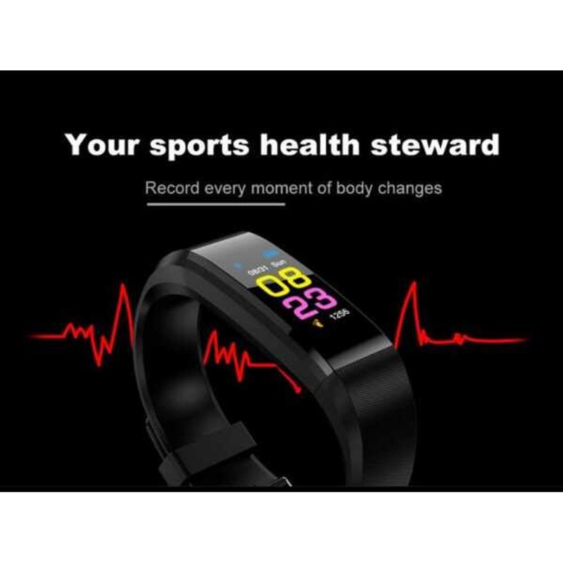 Smart Watch Fitness Tracker - HD Colour Display, Heart Rate Monitor, Sleep Tracking, Seamless Connectivity - Wearable Tech for iOS & Android | Wowcher