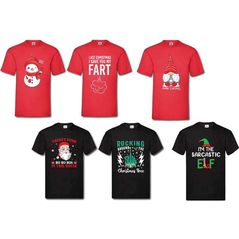 Personalised Grinch- Christmas T-Shirt - Custom Name, Premium Cotton, Fun Design | Wowcher