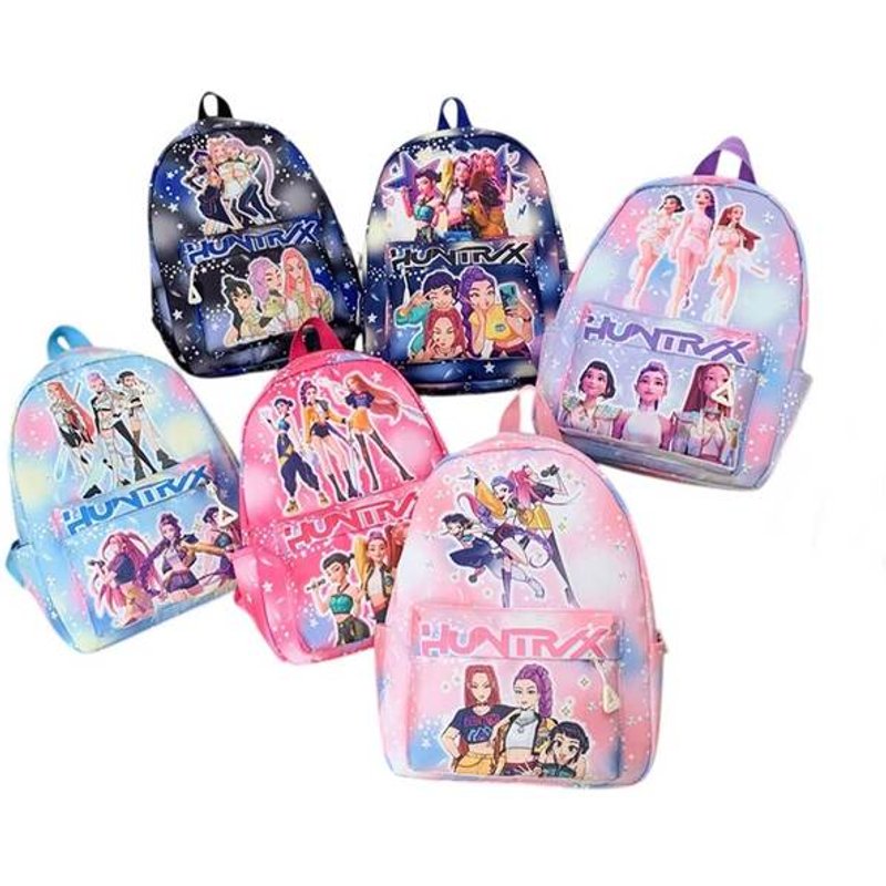 K-pop Demon Hunters Kids Backpack - 6 Colours | Wowcher