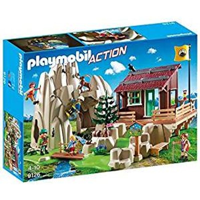 Playmobil 9126. Montaneros Con Cabana De Montana