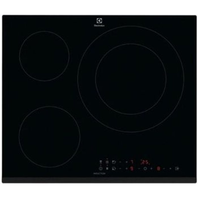 Electrolux Lil60336 Placa De Inducción 3 Zonas 60cm Negra