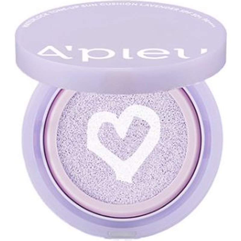 A'PIEU - Coussin solaire Waterlock Tone-Up Lavande SPF50+ PA++++ - 15g