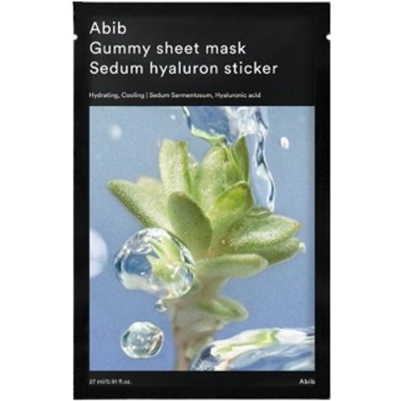 Abib - Masque en feuille gommeuse - 1pièce - Sedum Hyaluron Sticker