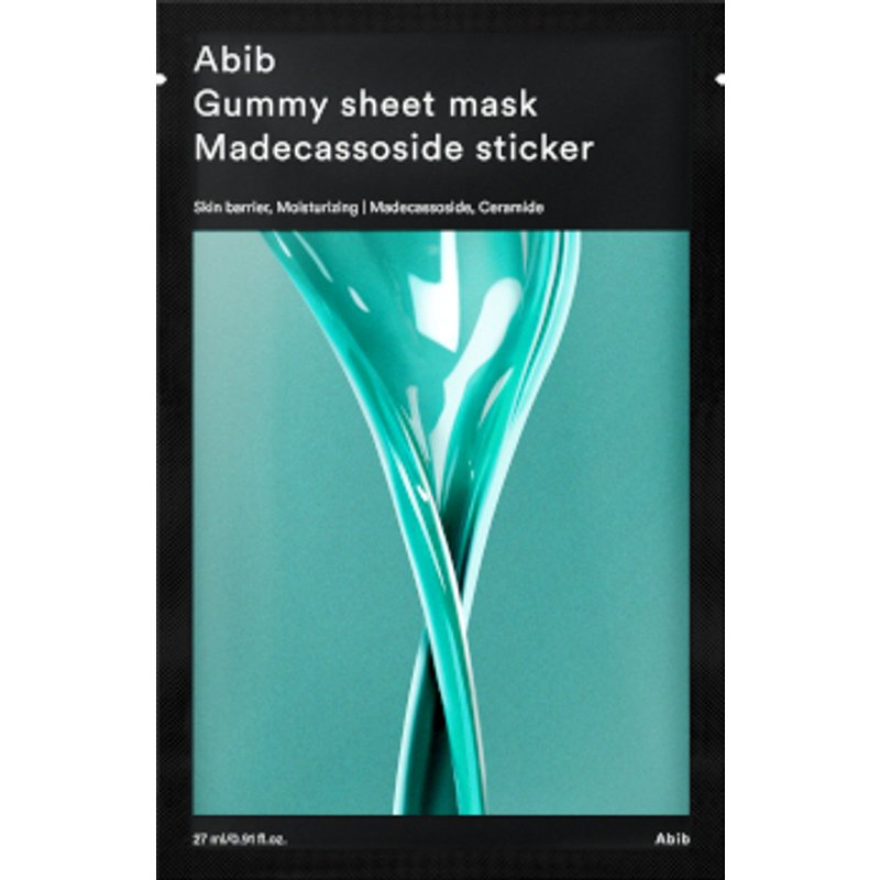 Abib - Masque en feuille gommeux - Madecassoside Sticker - 1pièce