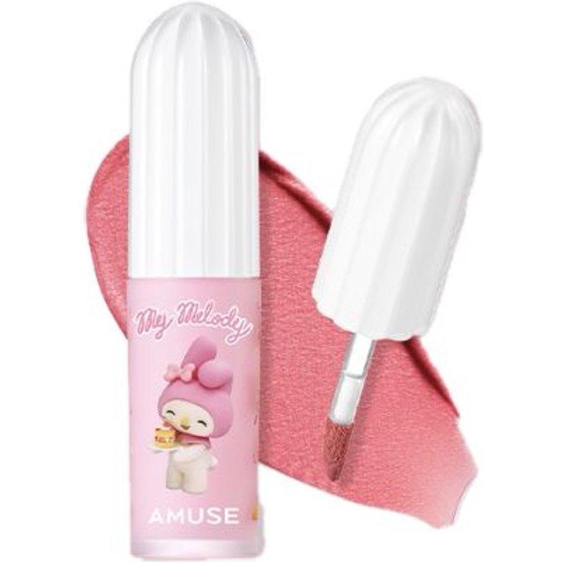 Amuse - Teinte velours poudré (Édition spéciale My Melody & Kuromi) - 3.3g - 06 Rose Cherry