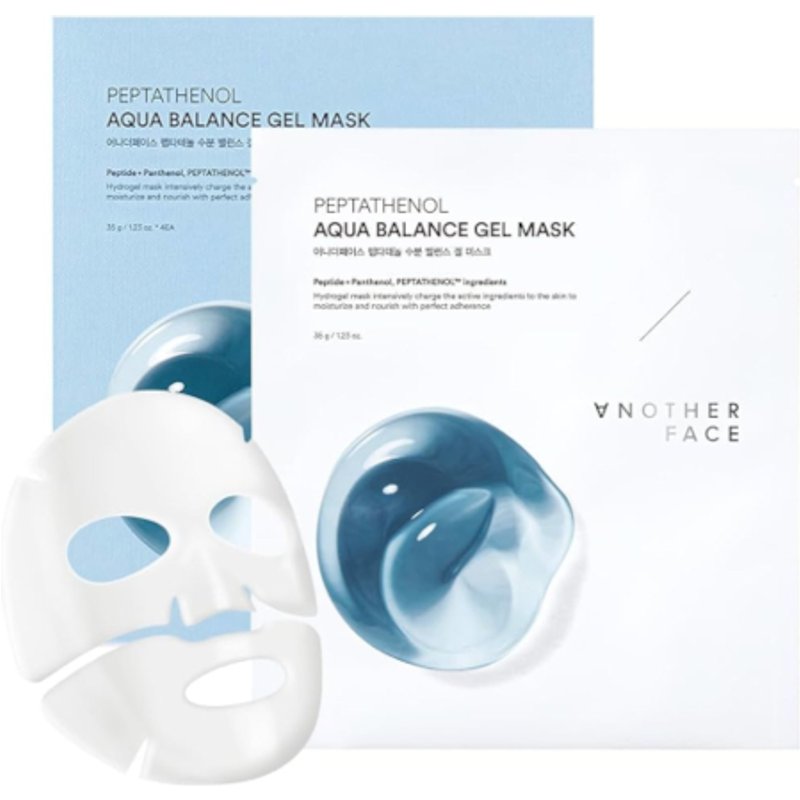 ANOTHERFACE - Peptathenol Aqua Balance Gel Mask - 35g*4ea