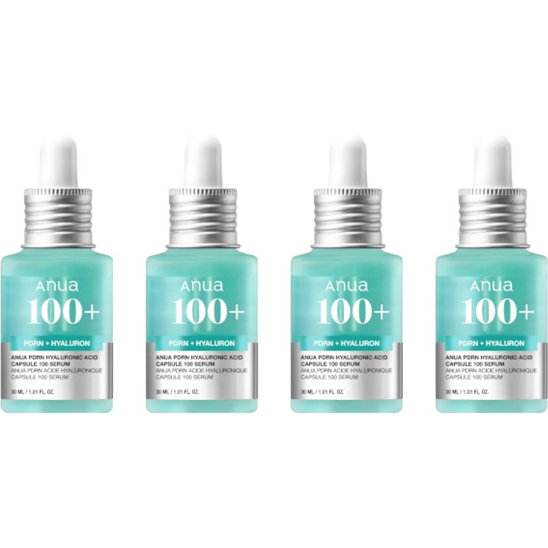 ANUA - PDRN Hyaluronic Acid Capsule 100 Serum - 30ml (4ea) Set