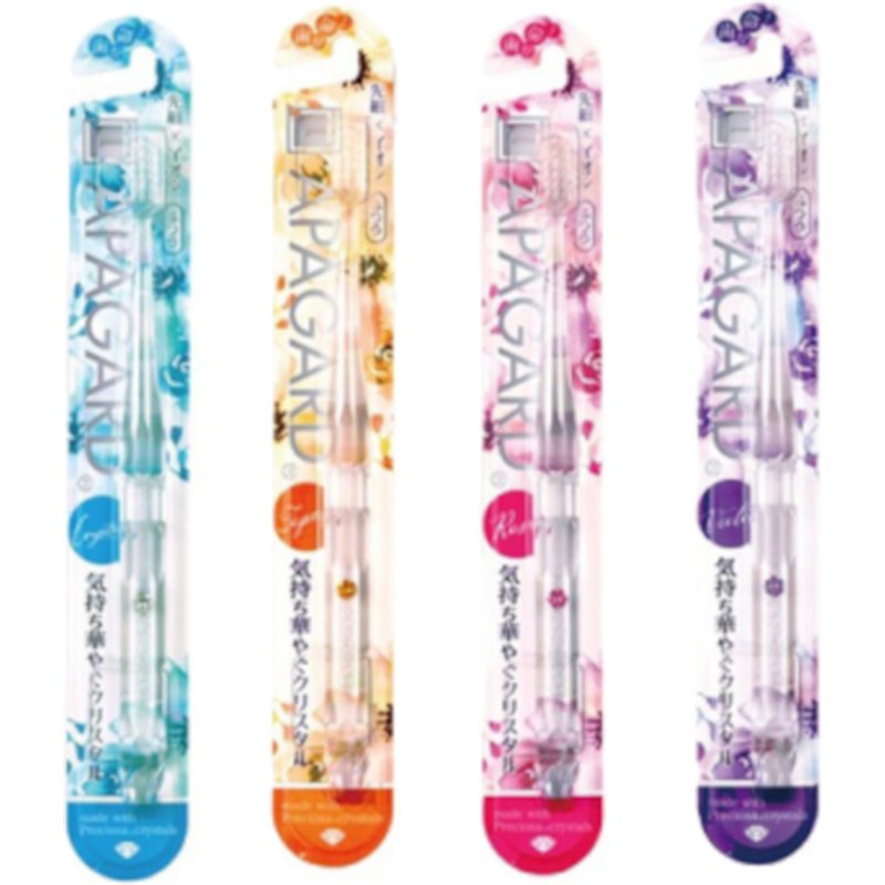 APAGARD - Brosse à dents en cristal - 1pièce - Couleur aléatoire