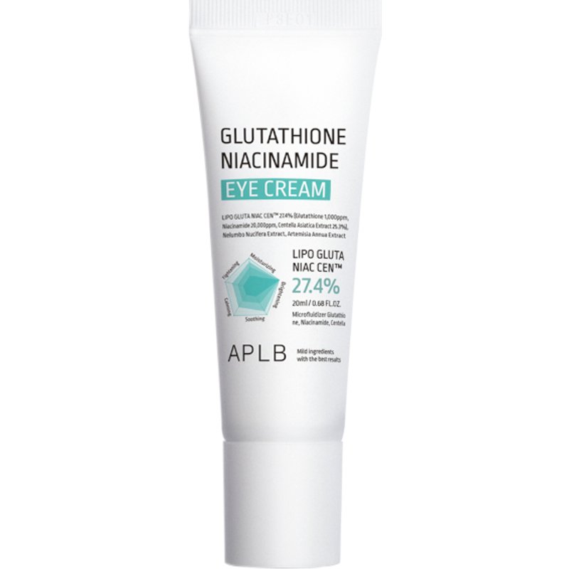 APLB - Crème pour les yeux au glutathion et à la niacinamide - 20ml