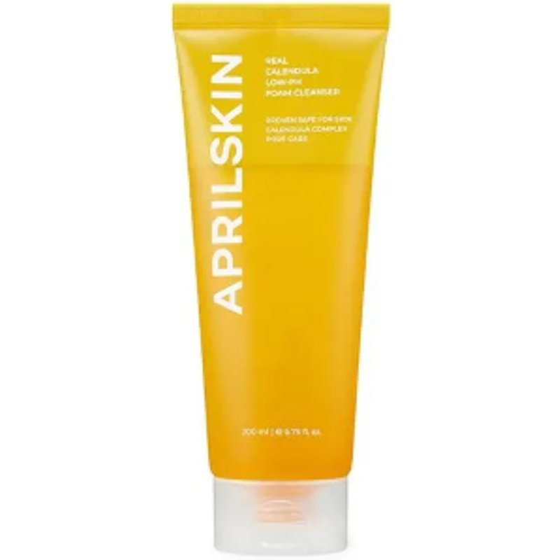 APRILSKIN - Nettoyant moussant à faible pH au véritable calendula - 200g
