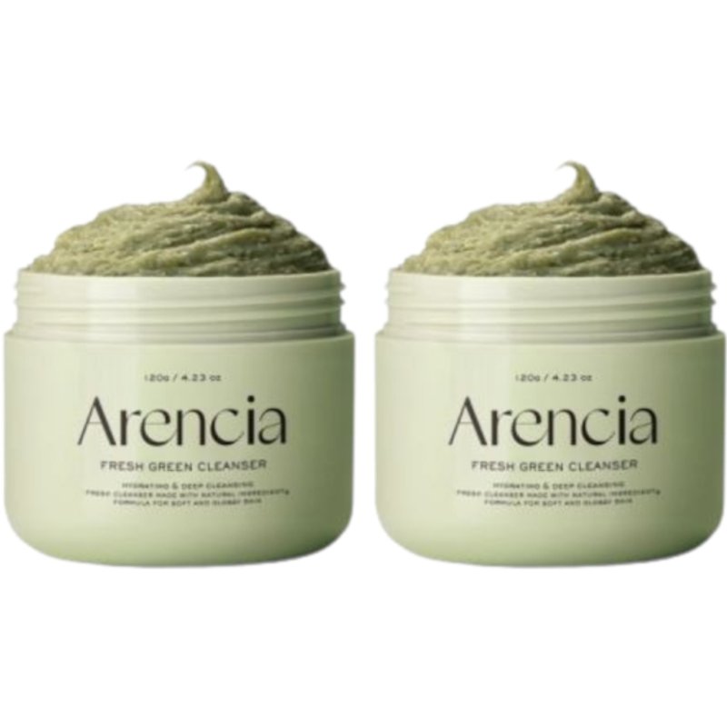 Arencia - Fresh Green Rice Mochi Cleanser - 120g (2ea) Set