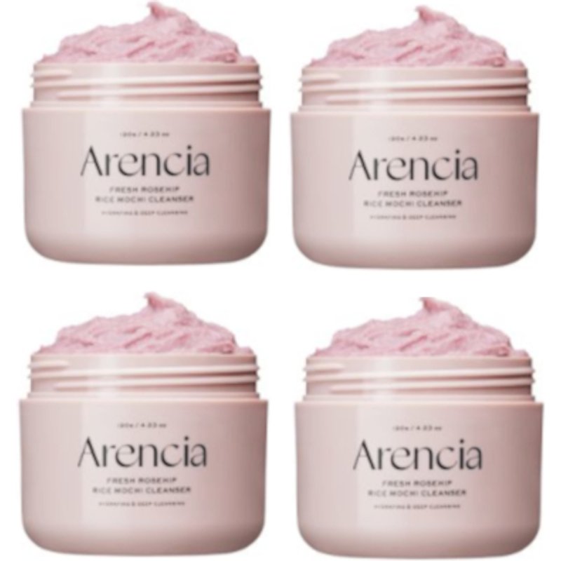 Arencia - Fresh Royal Rosehip Rice Mochi Cleanser - 120g (4ea) Set