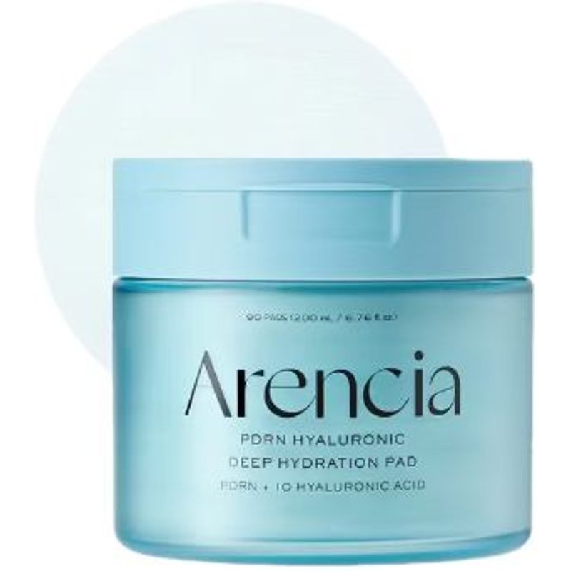 Arencia - Coussinet hydratant profond à l'acide hyaluronique PDRN - 90pièces