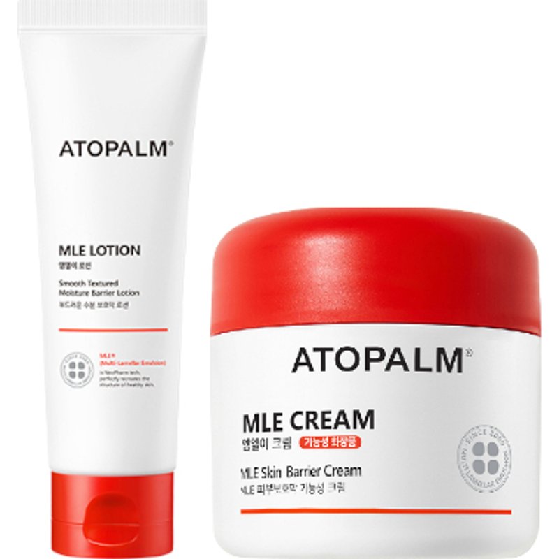 Atopalm - MLE Cream - 65ml + MLE Lotion -120ml Set