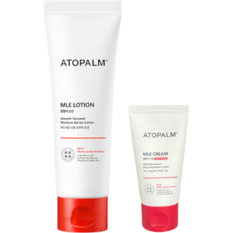 Atopalm - MLE Cream - 65ml + MLE Lotion - 120ml Tube Set