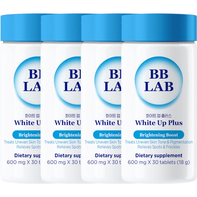 BB LAB - White Up Plus - 600mg*30 tablets (4ea) Set