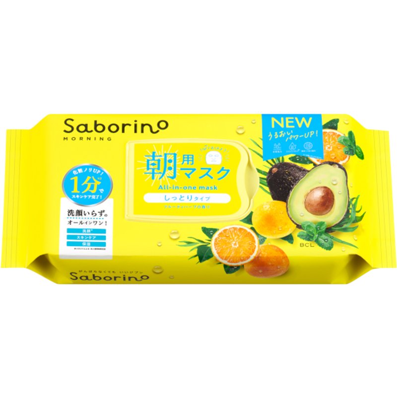 BCL - Saborino Morning Mask - 32pcs - Fruity Herbal (Random Version)