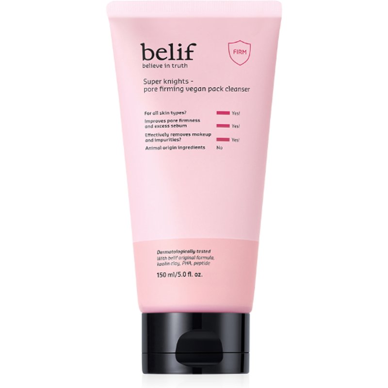 Belif - Super Knights - Pack nettoyant végétalien raffermissant les pores - 150ml