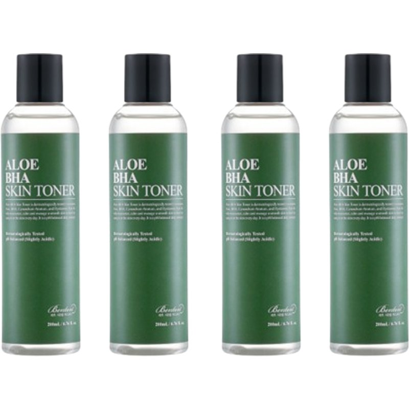 Benton - Aloe BHA Skin Toner - 200ml - (New Version) (4ea) Set
