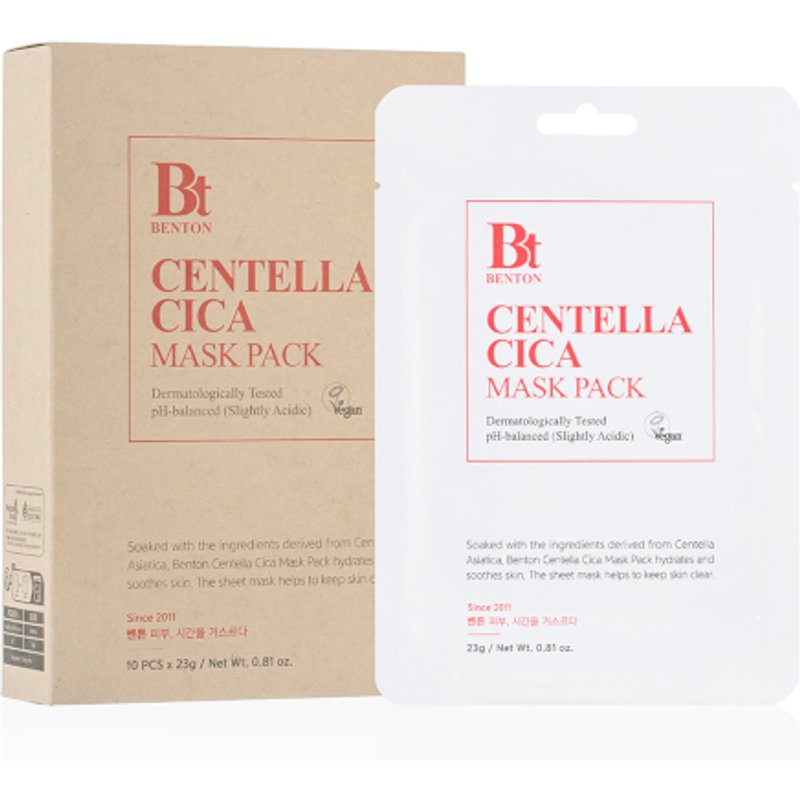 Benton - Pack de masques Centella Cica - 10pcs
