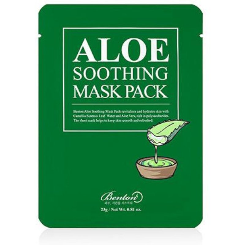 Benton - Aloe Soothing Pack de masques - 1pièce