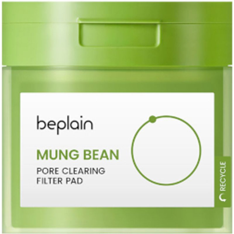 beplain - Tampon filtrant nettoyant les pores au haricot mungo - 70pads / 180ml