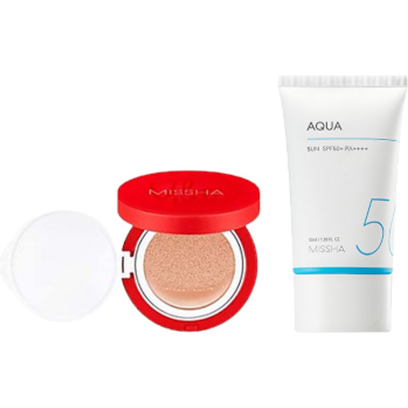 MISSHA - All-Around Safe Block Aqua Sun SPF50+ PA++++ (New version of All-Around Safe Block Aqua Sun Gel ) - 50ml X MISSHA -...