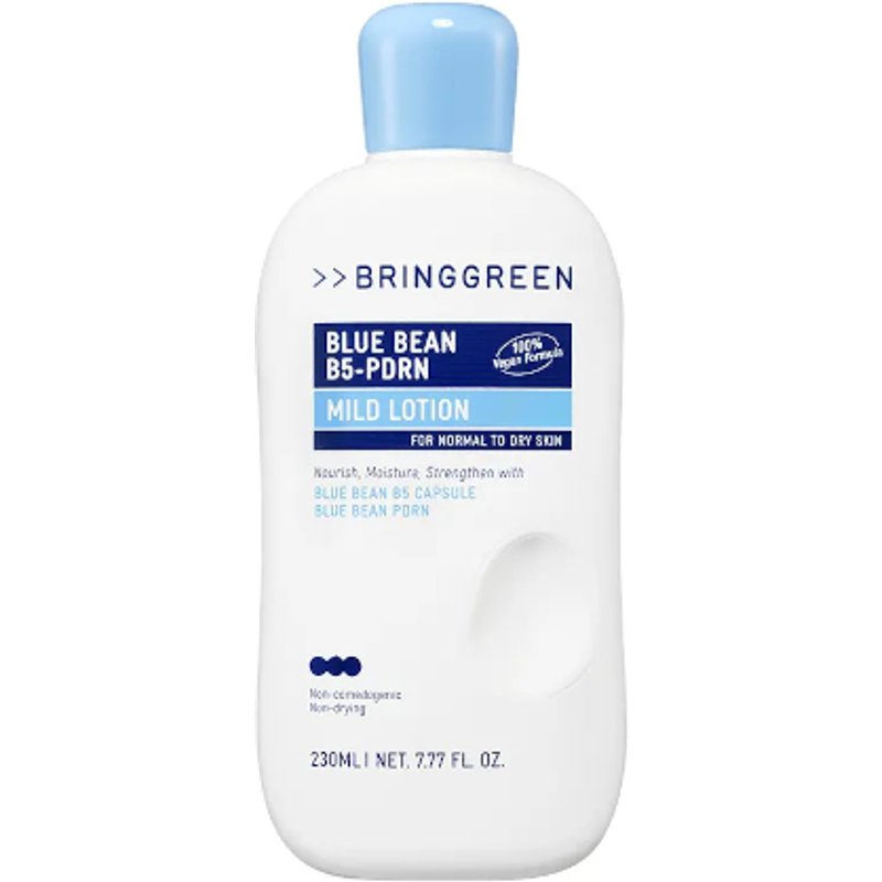 BRING GREEN - Lotion douce Blue Bean B5-PDRN - 230ml