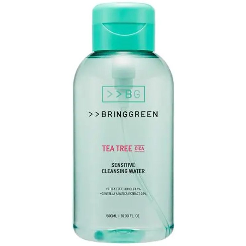 BRING GREEN - Eau Nettoyante Sensitive Cica Tea Tree - 500ml