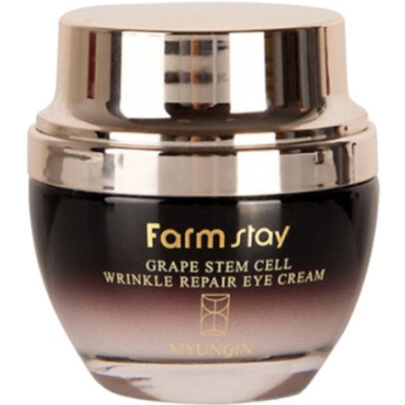 Farm Stay - Crème pour les yeux réparatrice des rides à base de cellules souches de raisin - 50 ml
