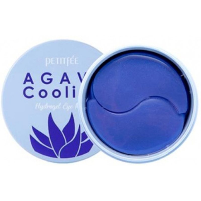 PETITFEE - Masque pour les yeux à l'hydrogel rafraîchissant à l'agave - 60pièces